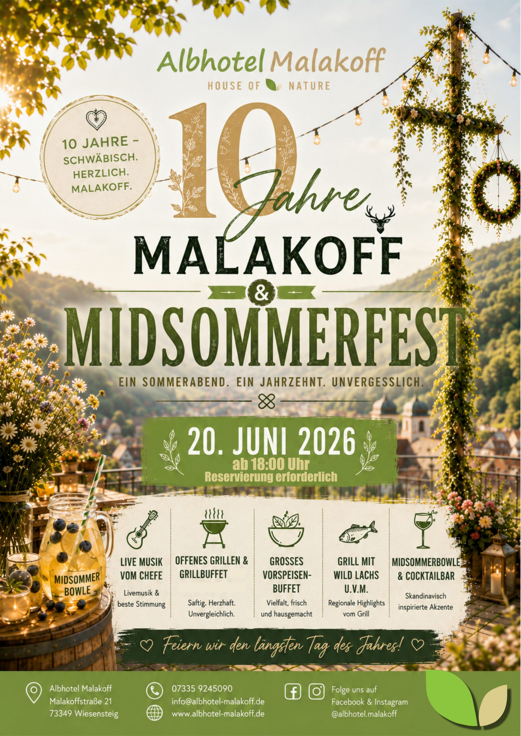 Midsommer Fest - 10 Jahre Albhotel Malakoff